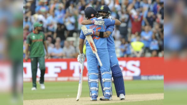 ICC Champions Trophy 2017: India set up title clash with Pakistan after crushing Bangladesh