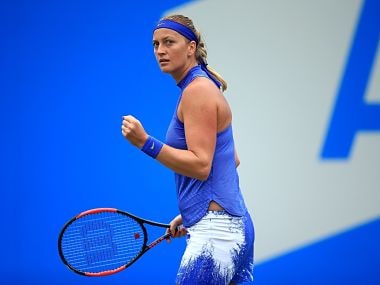 File photo of Kvitova. Image courtesy: Twitter/@WTA