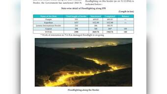 In annual report, home ministry confuses Spain-Morocco border for India-Pakistan border