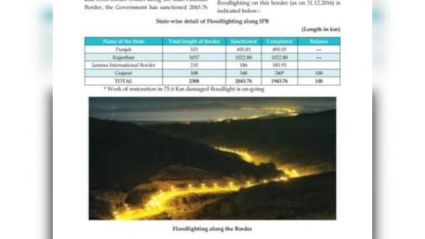 In annual report, home ministry confuses Spain-Morocco border for India-Pakistan border