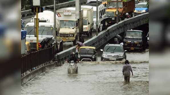 Mumbai: Heavy rain disrupts rail, road traffic; IMD forecasts maximum downpour in next 24 hours