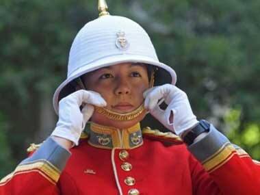 Canadian soldier Megan Couto makes history as first ever woman to captain Queen's guard