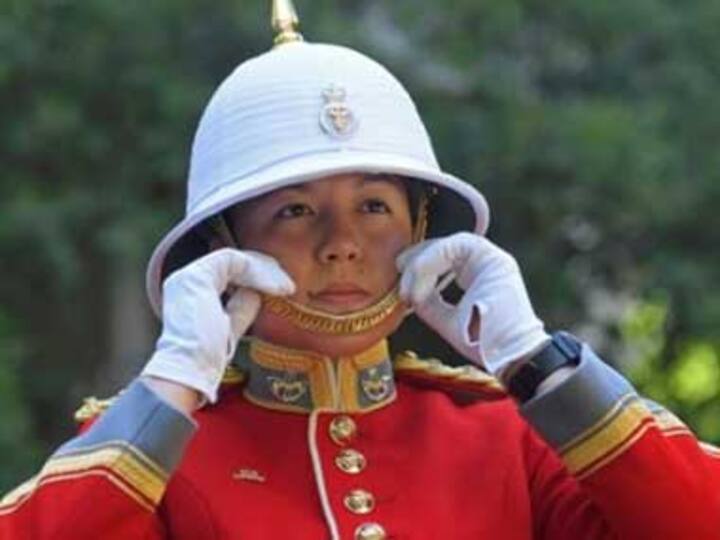 Canadian soldier Megan Couto makes history as first ever woman to captain Queen's guard