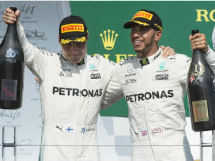Canadian Grand Prix: Lewis Hamilton wins for 3rd straight time, Mercedes finish 1-2
