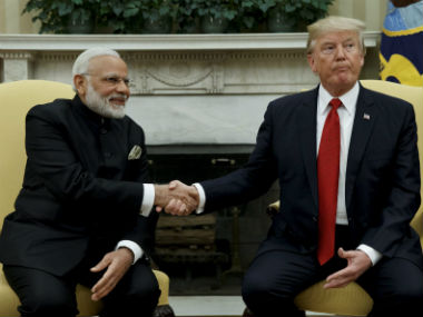 Donald Trump thanks Narendra Modi for buying US weapons, both leaders slam Pakistan Donald Trump thanks Narendra Modi for buying US weapons, both leaders slam Pakistan