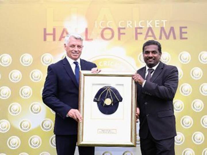 Muttiah Muralitharan becomes first Sri Lankan to be inducted into ICC Hall of Fame