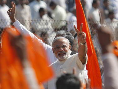 Narendra Modi says Shimla election victory a reflection of people's faith in 'development politics' Narendra Modi says Shimla election victory a reflection of people's faith in 'development politics'