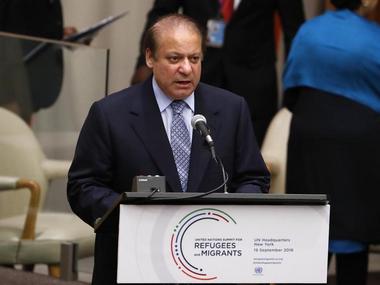 File Image of Pakistan Prime Minister Nawaz Sharif. PTI
