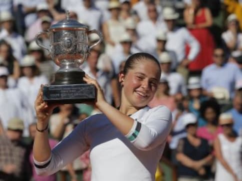 French Open 2017 Jelena Ostapenko Beats Simona Halep To Win Her Maiden Grand Slam Title Sports