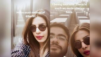 Priyanka Chopra creates social media storm again after posting for selfies near Holocaust memorial