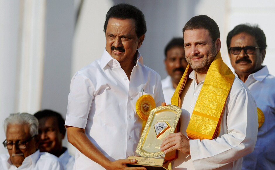 Opposition leaders' presence in Chennai is being seen as a frantic effort to build consensus on fielding a common presidential election. However, Congress, at the forefront of such attempts, wants a broad-based coalition of secular parties cobbled together which could be extended beyond the presidential polls to the 2019 Lok Sabha polls. PTI Opposition leaders' presence in Chennai is being seen as a frantic effort to build consensus on fielding a common presidential election. However, Congress, at the forefront of such attempts, wants a broad-based coalition of secular parties cobbled together which could be extended beyond the presidential polls to the 2019 Lok Sabha polls. PTI
