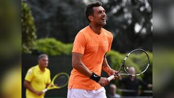 Paolo Maldini loses in first round of doubles, says it's game, set and match for his tennis career