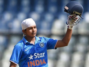 File image of Prithvi Shaw. PTI
