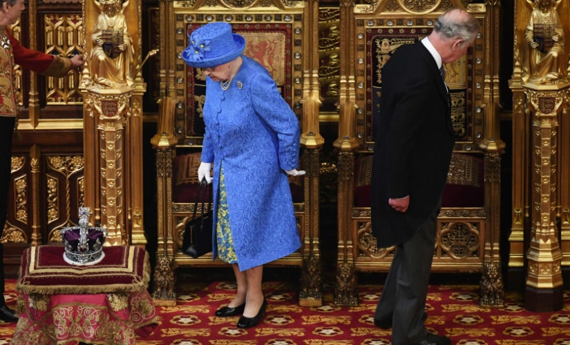 Queen Elizabeth presents watered down list of proposed legislations for Theresa Mays zombie government