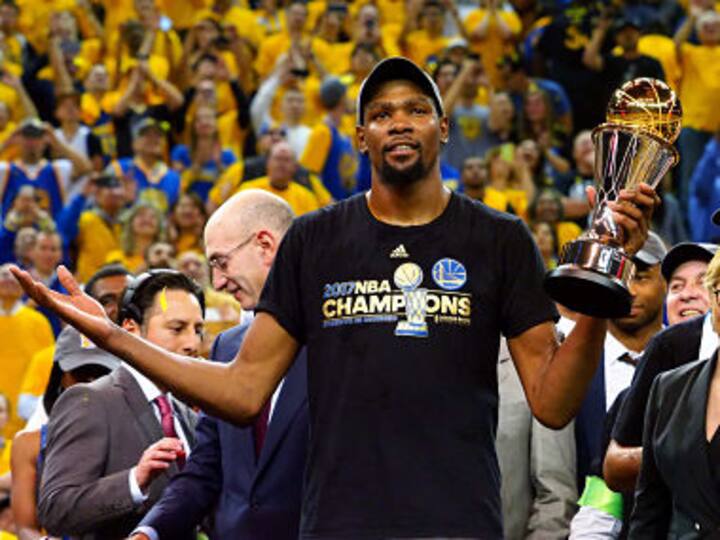 NBA Finals: Kevin Durant vindicates decision to join Golden State Warriors by winning NBA Championship