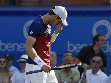 Wimbledon 2017: Andy Murray withdraws from playing in exhibition match due to sore hip Wimbledon 2017: Andy Murray withdraws from playing in exhibition match due to sore hip