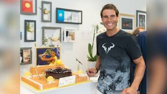 Rafael Nadal turns 31: Watch Spaniard celebrate birthday in Paris as he chases 10th French Open title
