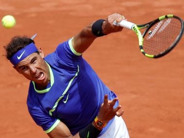 Rafael Nadal is seeking a record 10th French Open title. Reuters