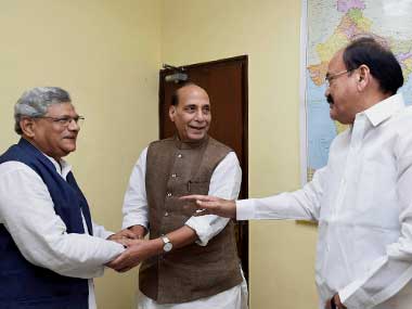 Presidential Election 2017: Govt, Opposition locked in battle for consensus ahead of 17 July polls Presidential Election 2017: Govt, Opposition locked in battle for consensus ahead of 17 July polls