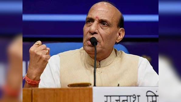 Rajnath Singh to begin 4-day Kashmir tour today; will meet NN Vohra, Mehbooba Mufti among others