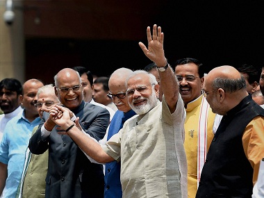 Presidential Election 2017: Ram Nath Kovind files nominations, urges Opposition to rise above politics Presidential Election 2017: Ram Nath Kovind files nominations, urges Opposition to rise above politics