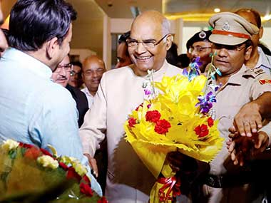 Ram Nath Kovind in Andhra Pradesh: NDA's presidential candidate to meet BJP, TDP leaders Ram Nath Kovind in Andhra Pradesh: NDA's presidential candidate to meet BJP, TDP leaders