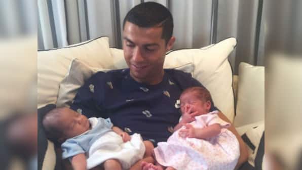 Cristiano Ronaldo confirms birth of twins, posts adorable picture with 'two new loves of his life'