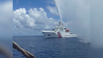 Chinese naval fleet holds military exercise with Russian navy in St Petersburg