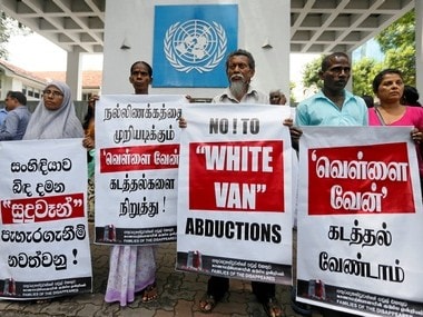 Sri Lanka calls for remedial action to help kin of people who disappeared in civil war