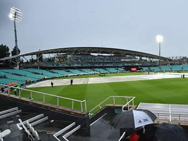 A view of The Oval cricket ground . AFP