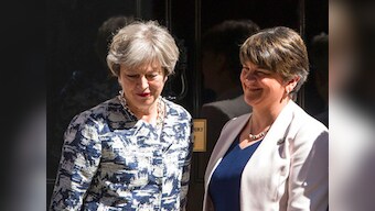 Theresa May set to form the next UK govt after signing deal with Northern Ireland's DUP