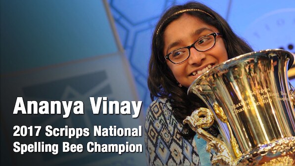 California's Ananya Vinay wins 2017 US Scripps National Spelling Bee, takes home $40,000