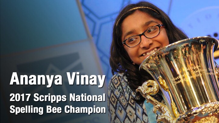 California's Ananya Vinay wins 2017 US Scripps National Spelling Bee, takes home $40,000