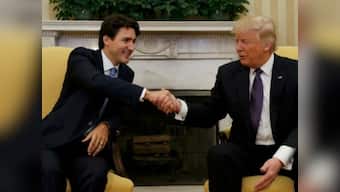 Donald Trump lauds Justine Trudeau for increasing Canada's military budget by 70 percent