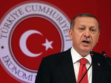 File image of Turkey president Recep Tayyip Erdogan. AP