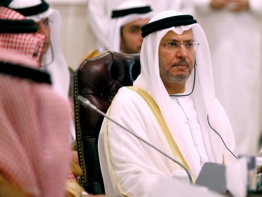 File image of UAE foreign minister. Reuters