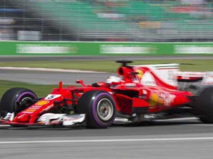 Canadian Grand Prix: Sebastian Vettel sets the pace in final practice session, Lewis Hamilton third