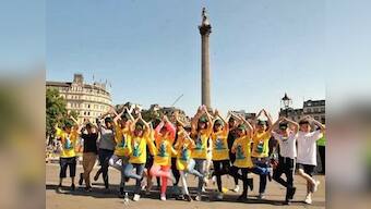 International Yoga Day: From Great Wall of China to Burj Park, enthusiasts perform asanas