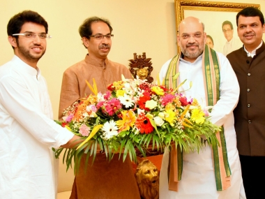 No-confidence motion: Shiv Sena dancing the foxtrot with BJP by clinging onto its share in central, Maharashtra govts No-confidence motion: Shiv Sena dancing the foxtrot with BJP by clinging onto its share in central, Maharashtra govts