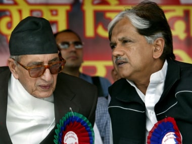 File image of Congress's Anil Shastri(R). Reuters