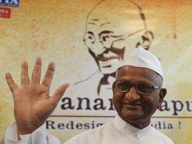 File image of Anna Hazare. WP