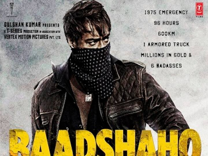 Baadshaho poster: Ajay Devgn unveils his intimidating new look in Milan Luthria's crime drama