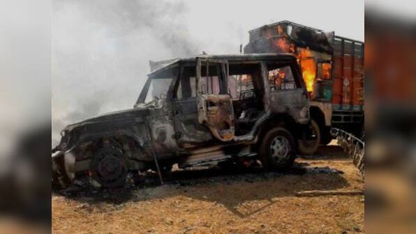 Congress office, three vehicles set on fire in Meghalaya