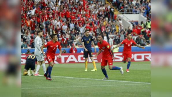 Confederations Cup 2017: Chile book Portugal clash in semi-final with 1-1 draw against Australia