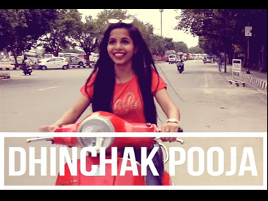 Dhinchak Pooja might be in trouble for riding scooter without helmet in 'Dilon Ka Shooter' Dhinchak Pooja might be in trouble for riding scooter without helmet in 'Dilon Ka Shooter'