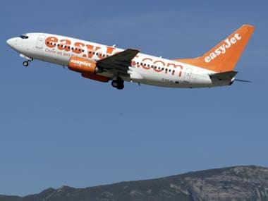 File image of easyJet plane. Reuters