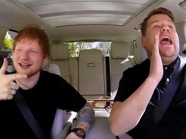 Watch: Ed Sheeran, James Corden belt out 'Shape of You' in London on Carpool Karaoke