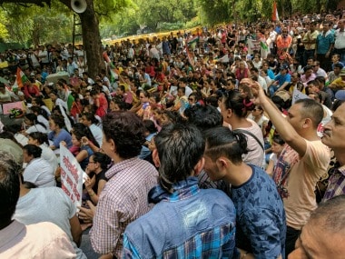 Gorkhas gathered at Jantar Mantar. Firstpost