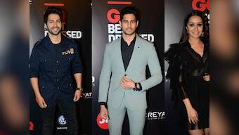GQ Best Dressed Awards 2017: Varun Dhawan, Sidharth Malhotra, Shraddha Kapoor's red carpet style, in photos