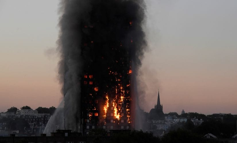 London fire at Grenfell Tower: Cladding used for building renovation is banned in UK, ministers reveal